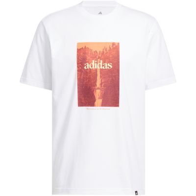 2. Koszulka męska adidas Waterfall Graphic biała KH0398