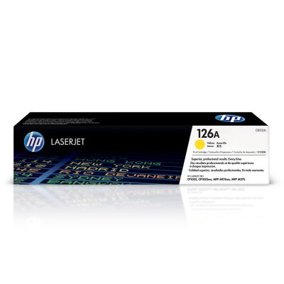 2. TONER CARTRIDGE 126A YELLOW/.