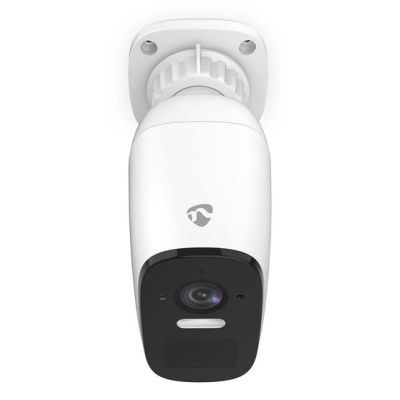 Kamera zewnętrzna Nedis Smartlife Wifi, IP66, czujnik ruchu, night vision, biały