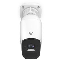 Kamera zewnętrzna Nedis Smartlife Wifi, IP66, czujnik ruchu, night vision, biały