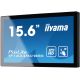 4. iiyama ProLite TF1634MC-B8X monitor komputerowy 39,6 cm (15.6") 1920 x 1080 px Full HD LED Ekran dotykowy Przeznaczony dla wielu użytkowników Czarny