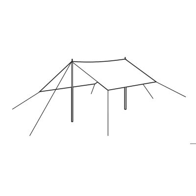 6. Easy Camp Norddal Tarp 3 x 3 m Schron Zielony