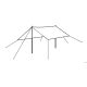 6. Easy Camp Norddal Tarp 3 x 3 m Schron Zielony