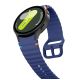 3. Pasek Tech-Protect Silicone Sport na Samsung Galaxy Watch 4 / 5 / 5 Pro / 6 / 7 / FE - niebieski
