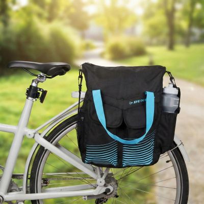 14. SAKWA TORBA ROWEROWA NA BAGAŻNIK 20L DUNLOP NIEBIESKA