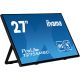 10. iiyama ProLite T2755MSC-B1 monitor komputerowy 68,6 cm (27") 1920 x 1080 px Full HD LED Ekran dotykowy Blad Czarny