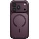 2. Etui UNIQ Veren Magclick Charging na iPhone 18 Pro / 17 Pro - burgundowe