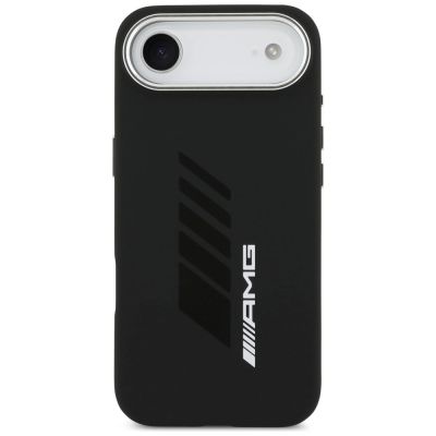 3. Etui AMG Silicone Oversize Rhombs MagSafe na iPhone Air - czarne