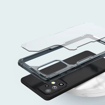 9. Nillkin Nature Pro etui do Samsung Galaxy A73 pancerna obudowa pokrowiec przezroczysty