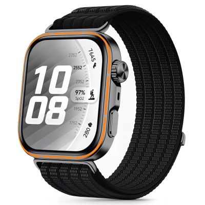 Pasek Tech-Protect Nylon an Huawei Watch Fit 3 / 4 / 4 Pro / 5 / 5 Pro - czarny