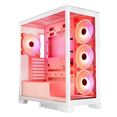 37. MODECOM OBUDOWA VOLCNO SPACE APEX ARGB MIDI WHITE