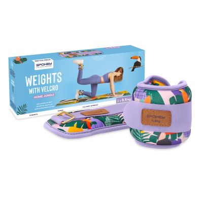 10. Obciążenia na kostki i nadgarstki Spokey HOME JUNGLE 2x 0,5 kg