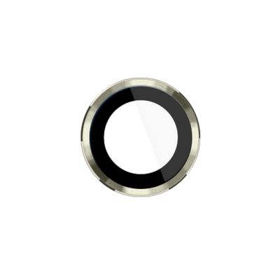 8. Szkło hartowane na obiektyw aparatu 3mk Lens Protection Pro do iPhone 16e - złote