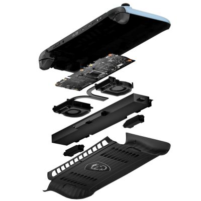 7. MSI Claw 8 AI+ A2VM Glacier Blue Edition-254PL Ultra 7 258V 8"FHD Touch 120Hz 500nits IPS-Level panel 32GB LPDDR5x SSD1TB Intel Arc Win11