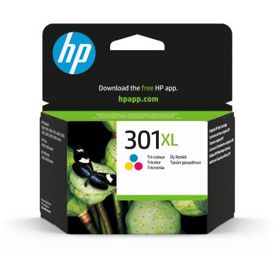 8. Tusz HP kolor HP 301XL, HP301XL=CH564EE, 330 str.,6 ml