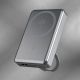 3. Powerbank Dudao K28 10000mAh PD 22.5W z MagSafe z metalową obudową i pierścieniem-podstawką - szary