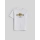 5. T-shirt regular z nadrukiem chłopięcy 4F 4FJRAW26TTSHM4523-10S