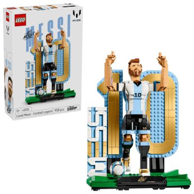 10. LEGO Editions 43015 - Lionel Messi - piłkarska legenda