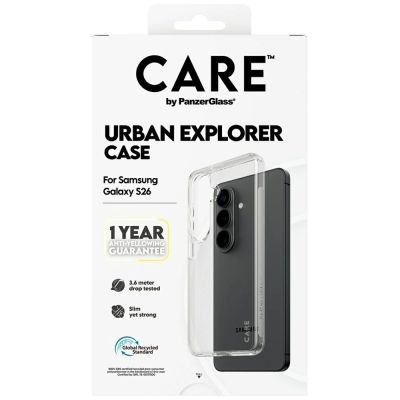 6. Etui CARE by PanzerGlass Urban Explorer Transparent na Samsung Galaxy S26 - przezroczyste