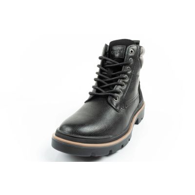 12. Wrangler Nevada buty męskie sztyblety trzewiki eleganckie modne sznurowane czarne