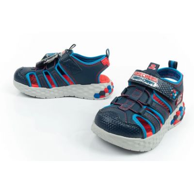 26. Sandały Skechers Jr 402213L/NVRD