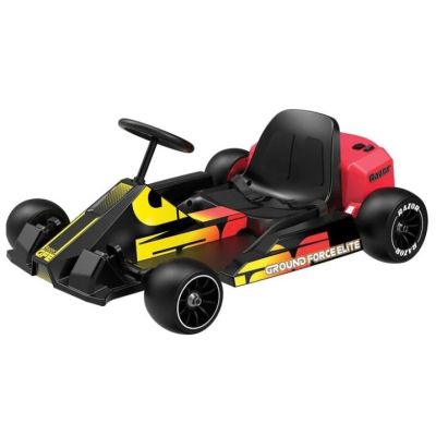 11. Razor Ground Force Elite - Gokart elektryczny, czarno-czerwony