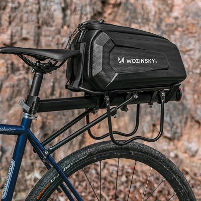 8. Sakwa rowerowa Wozinsky WSR-01B na bagażnik 9l - czarna
