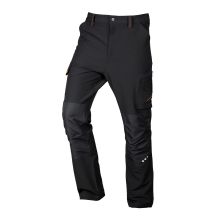 Spodnie robocze Mix&Match, 4 way stretch, czarno-pomarańczowe, rozmiar XS