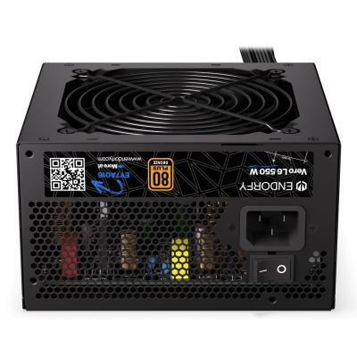 11. ENDORFY Vero L6 moduł zasilaczy 550 W 24-pin ATX ATX Czarny