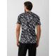 2. T-shirt regular z nadrukiem męski 4F 4FRAW26TTSHM4664-20A
