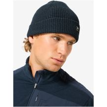 Czapka SUPER.NATURAL Merino Basic Beanie granatowa, ONE SIZE   one size