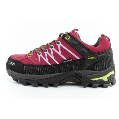 11. CMP Rigel Buty sportowe damskie trekkingowe wodoodporne różowe