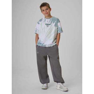 4. T-shirt bawełniany chłopięcy 4F 4FJRSS26TTSHM4173-91A
