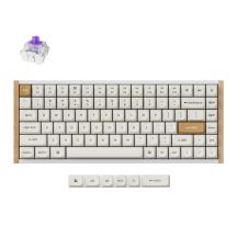 Keychron K2 HE klawiatura Gaming USB + RF Wireless + Bluetooth Biały