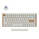 Keychron K2 HE klawiatura Gaming USB + RF Wireless + Bluetooth Biały