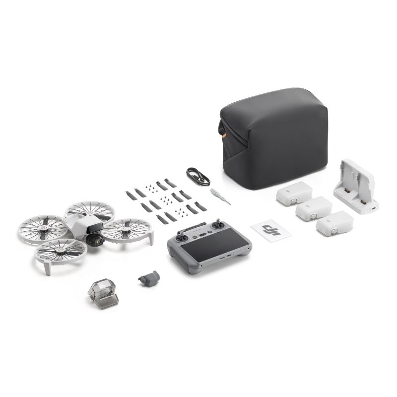12. DJI Flip Fly More Combo RC 2 4 wirn. Quadcopter 48 MP 3840 x 2160 px 3110 mAh Czarny, Biały