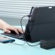 12. Uniwersalny HUB USB do tabletu / smartfona 6w1 USB-C Baseus PadJoy - ciemnoszary