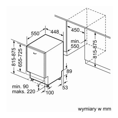 4. Zmywarka do zabudowy BOSCH SPV4HKX10E