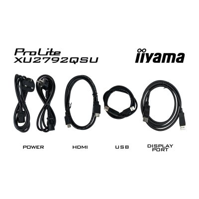 8. iiyama ProLite monitor komputerowy 68,6 cm (27") 2560 x 1440 px Dual WQHD LED Czarny