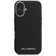 3. Etui Karl Lagerfeld FW Stamped Karl MagSafe na iPhone 16 - czarne