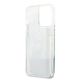 7. Etui Guess Flower Liquid Glitter na iPhone 13 Pro Max - zielone
