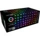7. LAMPKI CHOINKOWE KURTYNA ŚWIETLNA ZEW/WEW 144 LED RGB 120X120CM Z PILOTEM MULTIKOLOR