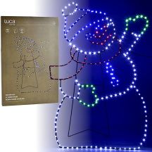 FIGURKA DEKORACYJNA BAŁWAN 275LED 79CM IP44