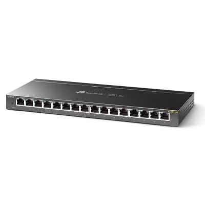 3. TP-Link TL-SG116E Nie zarządzany L2 Gigabit Ethernet (10/100/1000) Czarny