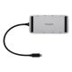 4. Targus DOCK429GL stacja dokująca Przewodowa USB4 Srebrny