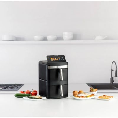 2. Frytownica beztłuszczowa z dwoma koszami Taurus Air Duo Slim