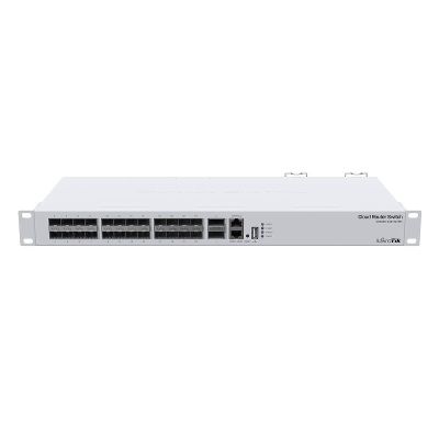 11. Switch Mikrotik CRS326-24S+2Q+RM 25p  Managed Fast/10G