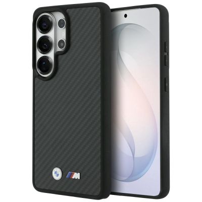 Etui BMW M Kevlar Logo MagSafe na Samsung Galaxy S26 Ultra - czarne