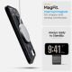 12. Etui Spigen Ultra Hybrid MagSafe na iPhone 16e / 17e Zero One - czarne