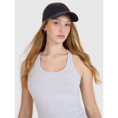Top slim gładki damski  4F 4FWMM00TSLEF124-27M